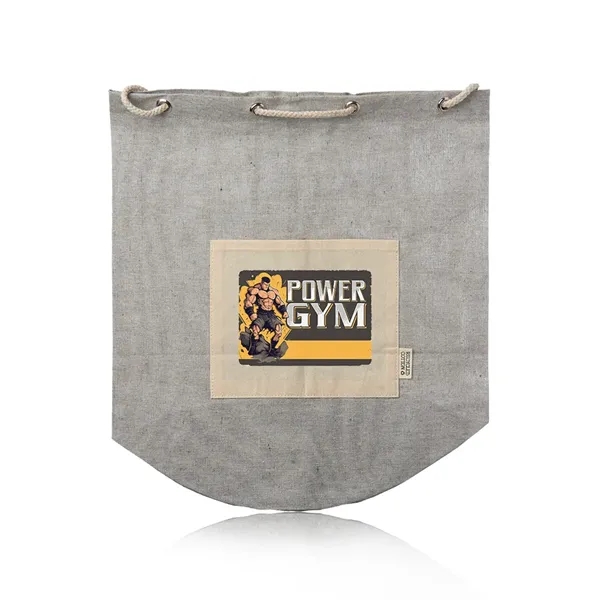 Recycled cotton rope backpack with drawstring closure.... from ASI 39552 BEL Promo