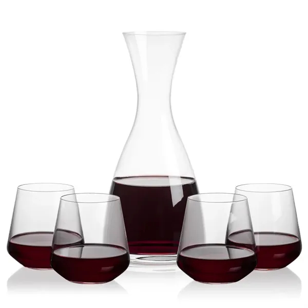 All New Barham Carafe Set with our Cannes Stemless Wine Glasses.... from ASI 84592 St Regis Group