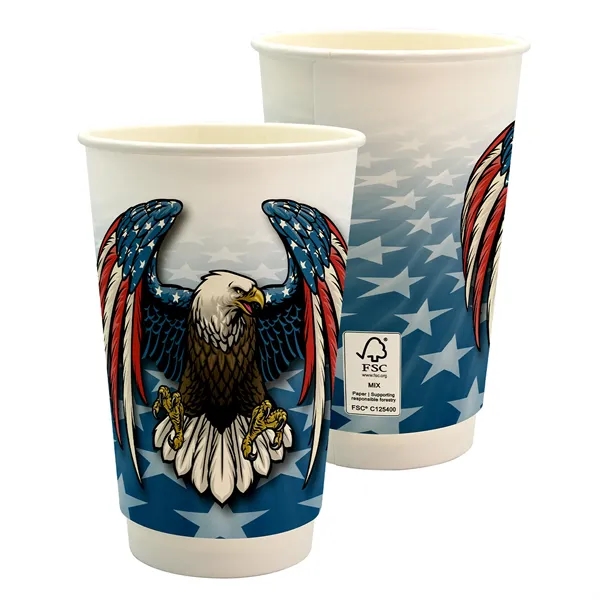 16 oz. Full Color Paper Cup... from ASI 30208 A P Specialties / AP Specialties