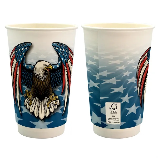 16 oz. Full Color Paper Cup... from ASI 30208 A P Specialties / AP Specialties