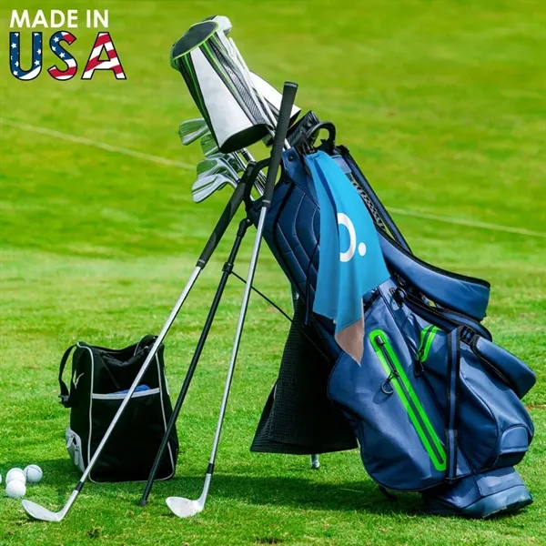 Our premium microfiber golf towel has a luxurious feel that is... from ASI 91411 Toddy Gear