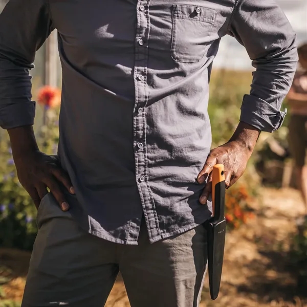 A multi-purpose garden knife designed to weed, plant, split, transplant and... from ASI 46170 Compass Industries Inc