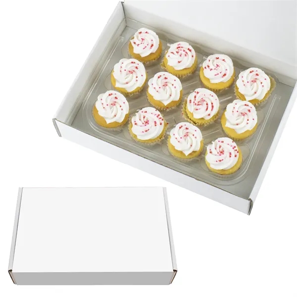 Valentine's Day Signature Bite-Size Vanilla Cupcakes includes 12 cupcakes, each crafted... from ASI 71685 Midnite Snax®