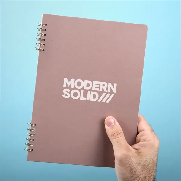 A large notebook, with a cover derived from organic fruit fibers... from ASI 61966 HPG / HandStands