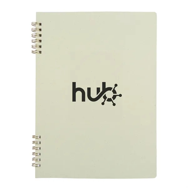 A large notebook, with a cover derived from organic fruit fibers... from ASI 61966 HPG / HandStands