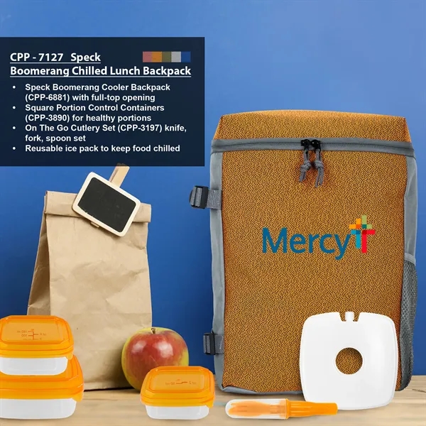 SPECK BOOMERANG CHILLED LUNCH BACKPACK... from ASI 30208 A P Specialties / AP Specialties