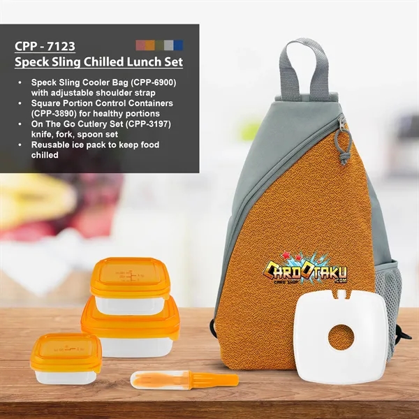 SPECK SLING CHILLED LUNCH SET... from ASI 30208 A P Specialties / AP Specialties