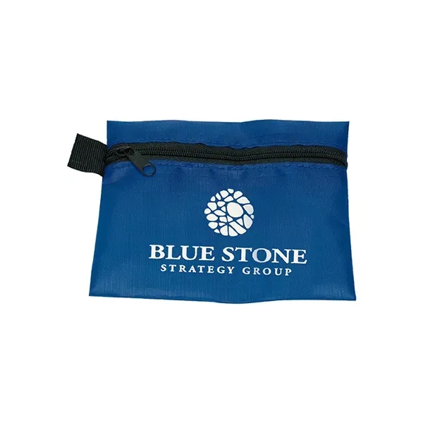 9 piece first aid kit with bandages, citrus-scented hand sanitizer gel,... from ASI 62660 Innovation Line