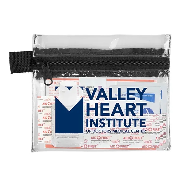 9 piece first aid kit with bandages, citrus-scented hand sanitizer gel,... from ASI 62660 Innovation Line