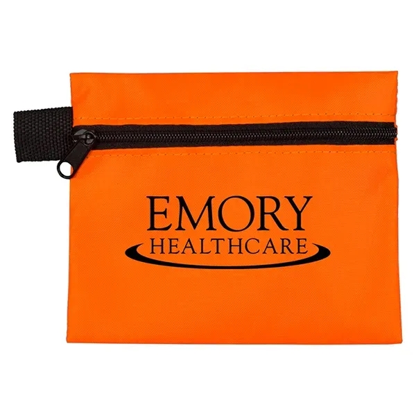 9 piece first aid kit with bandages, citrus-scented hand sanitizer gel,... from ASI 62660 Innovation Line