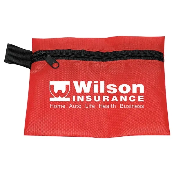 8 piece first aid kit in a zippered pouch... from ASI 62660 Innovation Line