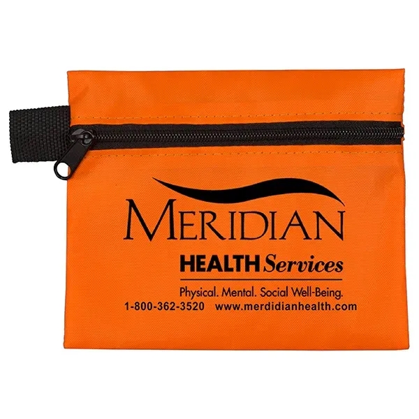 8 piece first aid kit in a zippered pouch... from ASI 62660 Innovation Line