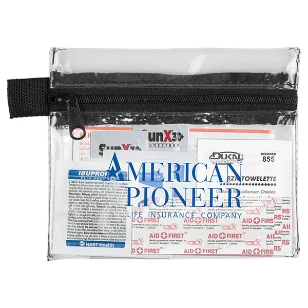 8 piece first aid kit in a zippered pouch... from ASI 62660 Innovation Line