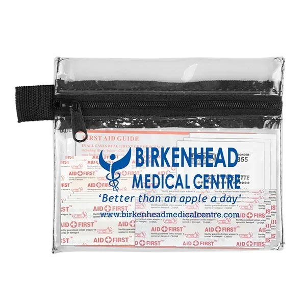 8 piece first aid kit in a zippered pouch... from ASI 62660 Innovation Line
