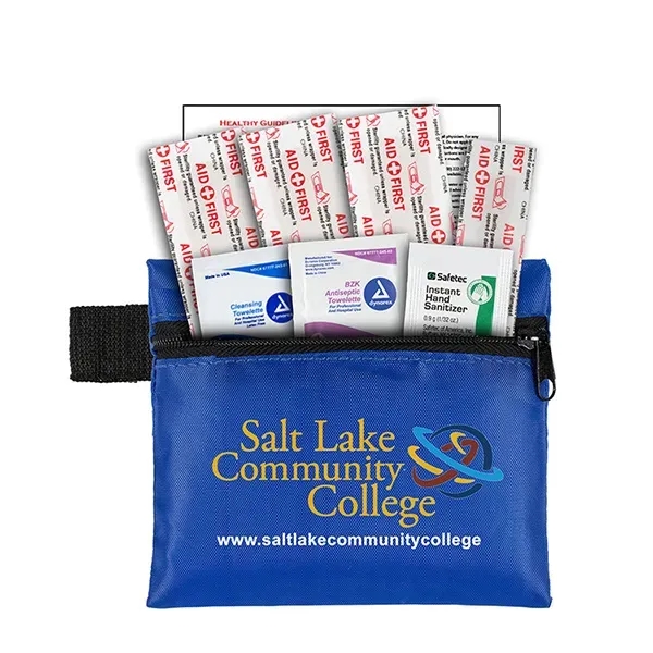 8 piece first aid kit in a zippered pouch... from ASI 62660 Innovation Line