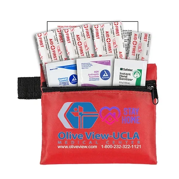 8 piece first aid kit in a zippered pouch... from ASI 62660 Innovation Line
