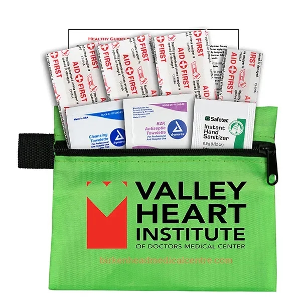 8 piece first aid kit in a zippered pouch... from ASI 62660 Innovation Line
