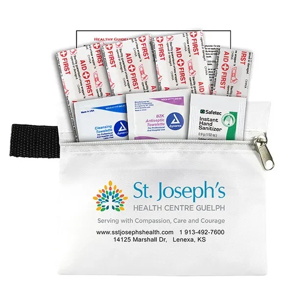8 piece first aid kit in a zippered pouch... from ASI 62660 Innovation Line