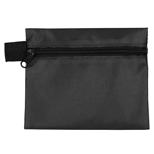 10 piece first aid kit with zippered pouch, bandages, towelettes, hand... from ASI 62660 Innovation Line