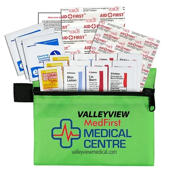 31-piece sun protection kit with sunscreens and protective creams in 5"... from ASI 62660 Innovation Line