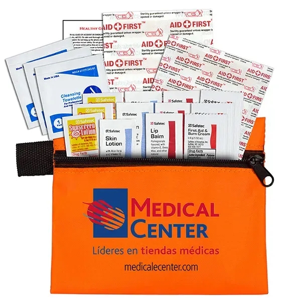 31-piece sun protection kit with sunscreens and protective creams in 5"... from ASI 62660 Innovation Line