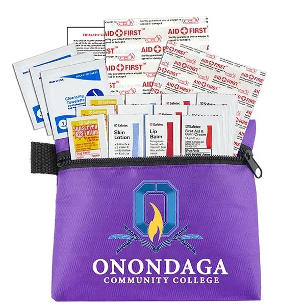 31-piece sun protection kit with sunscreens and protective creams in 5"... from ASI 62660 Innovation Line