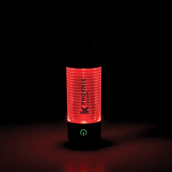 5" long LED rechargeable compact lantern and flashlight with a carabiner... from ASI 46170 Compass Industries Inc