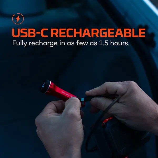 Compact yet powerful flashlight boasts an incredible 328-yard light beam at... from ASI 46170 Compass Industries Inc