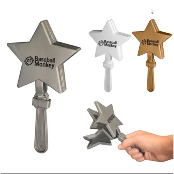 Star shaped noisemakers.... from ASI 52710 Lincoln Line