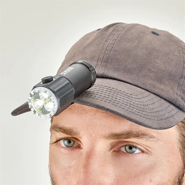 3.1" long LED rechargeable micro flashlight packs a serious punch at... from ASI 46170 Compass Industries Inc