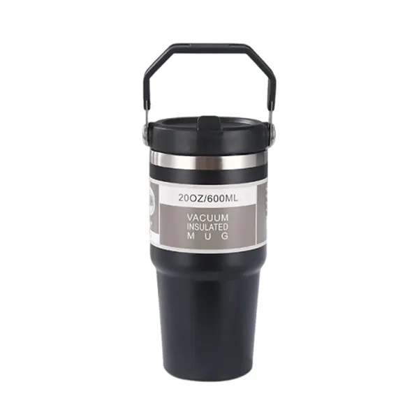 20 oz. double-wall insulated thermal tumbler with handle and imprint option... from ASI 37218 Athena Promo (tm)