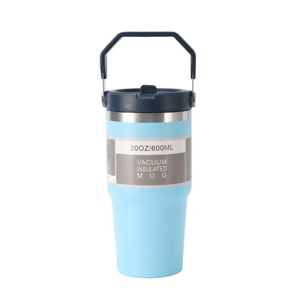 20 oz. double-wall insulated thermal tumbler with handle and imprint option... from ASI 37218 Athena Promo (tm)