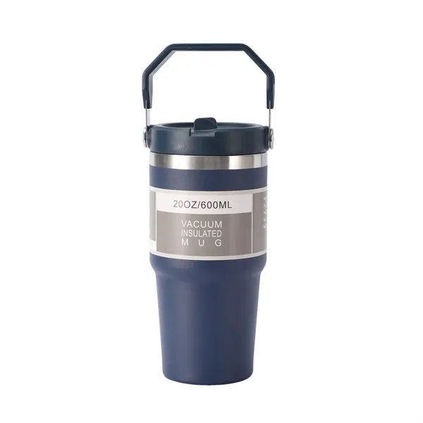 20 oz. double-wall insulated thermal tumbler with handle and imprint option... from ASI 37218 Athena Promo (tm)
