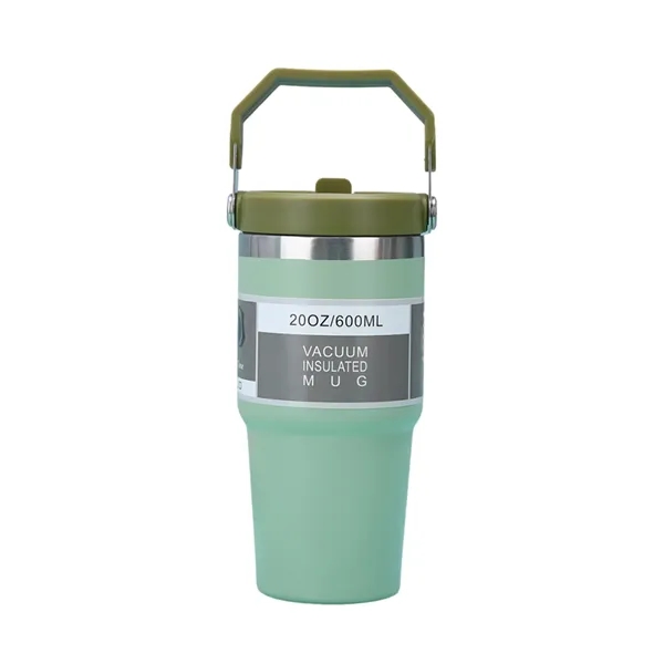 20 oz. double-wall insulated thermal tumbler with handle and imprint option... from ASI 37218 Athena Promo (tm)