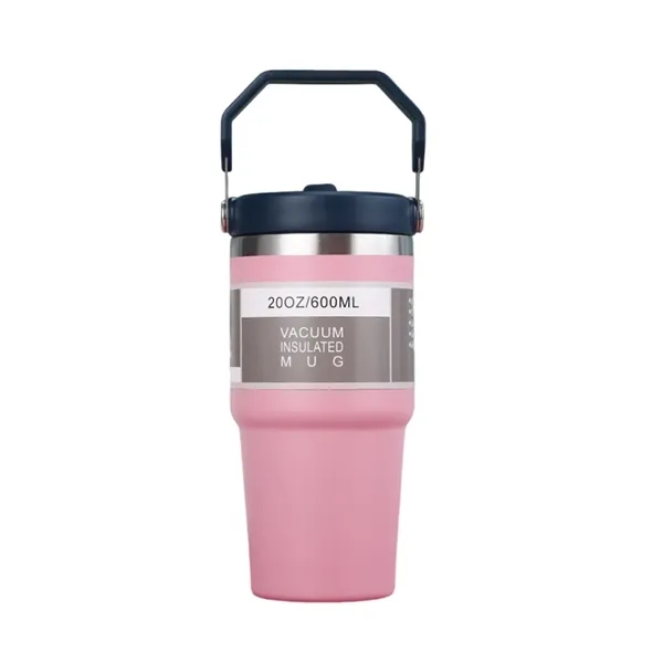 20 oz. double-wall insulated thermal tumbler with handle and imprint option... from ASI 37218 Athena Promo (tm)