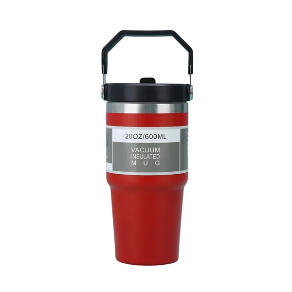 20 oz. double-wall insulated thermal tumbler with handle and imprint option... from ASI 37218 Athena Promo (tm)