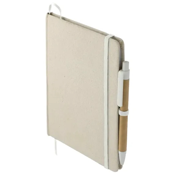 Cotton Notebook with Pen set... from ASI 89971 Stuff A Mug