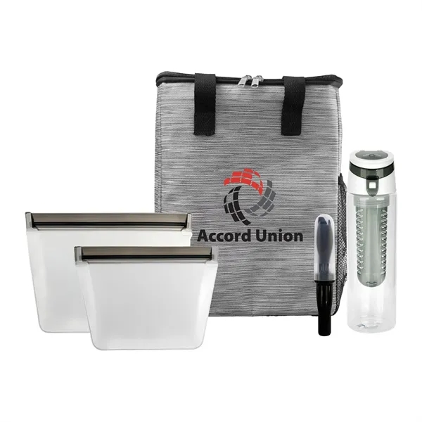 Reusable Beverage & Cutlery Tote Set... from ASI 30208 A P Specialties / AP Specialties