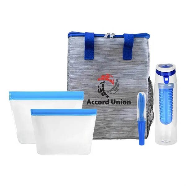 Reusable Beverage & Cutlery Tote Set... from ASI 30208 A P Specialties / AP Specialties
