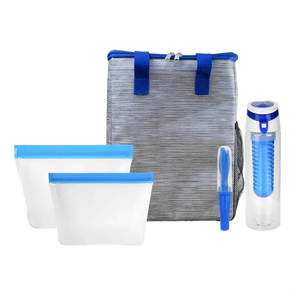 Reusable Beverage & Cutlery Tote Set... from ASI 30208 A P Specialties / AP Specialties