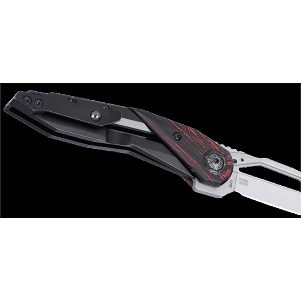 Nucleus Frame Lock Pocket Knife - Designed by Princeton Wong in... from ASI 45993 Columbia River Knife & Tool / CRKT