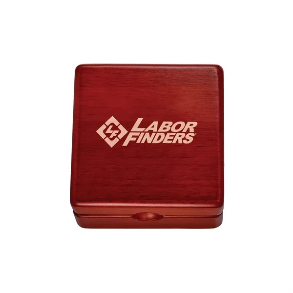 A combination wooden box clock and compass makes a classic executive... from ASI 46170 Compass Industries Inc