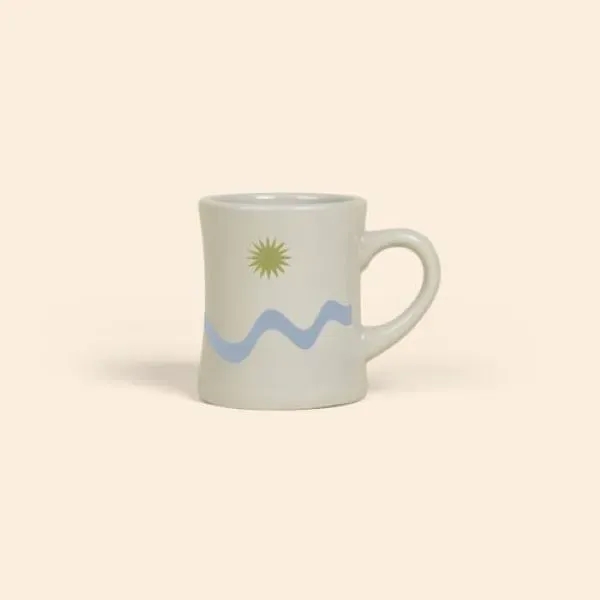 Ceramic 10oz Curvy Diner Mug.... from ASI 74710 Numo / NUMO
