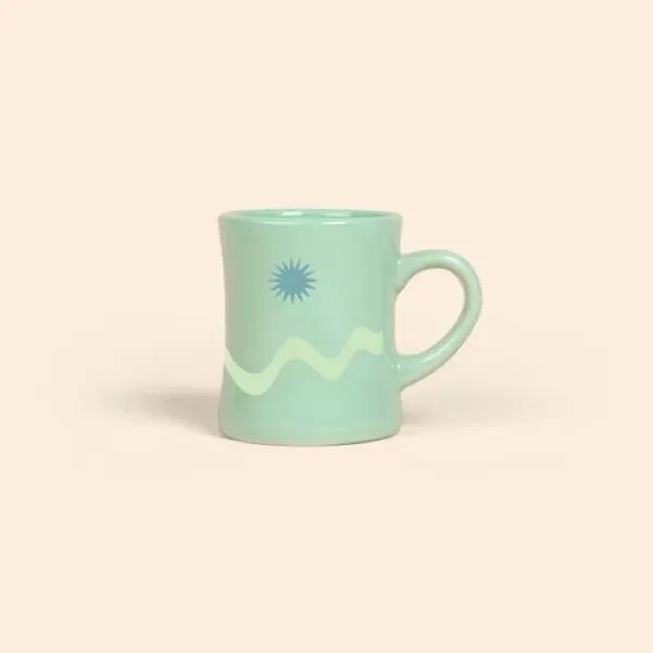 Ceramic 10oz Curvy Diner Mug.... from ASI 74710 Numo / NUMO