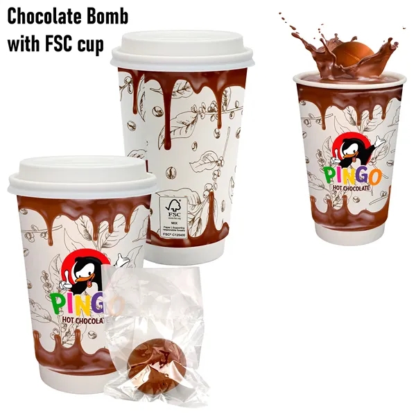 HOT CHOCOLATE BOMB CUP... from ASI 30208 A P Specialties / AP Specialties