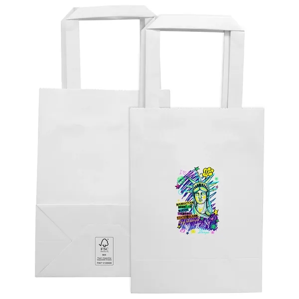 SMALL FSC PAPER BAG... from ASI 30208 A P Specialties / AP Specialties