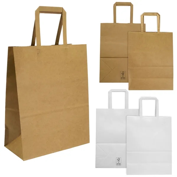 MEDIUM FSC PAPER BAG... from ASI 30208 A P Specialties / AP Specialties