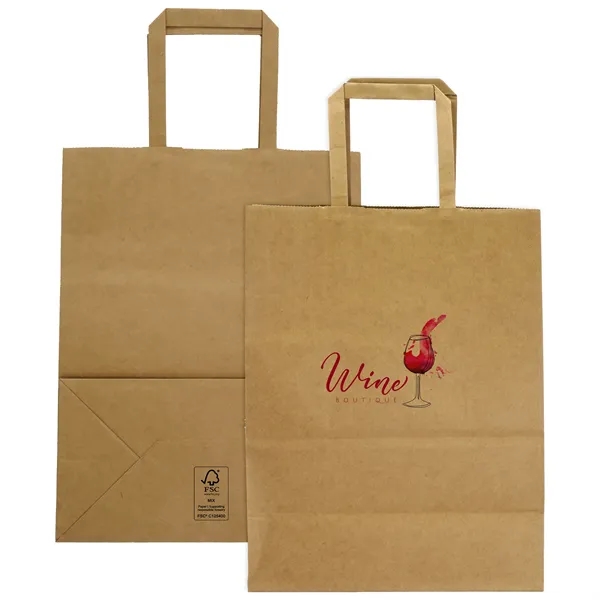 MEDIUM FSC PAPER BAG... from ASI 30208 A P Specialties / AP Specialties
