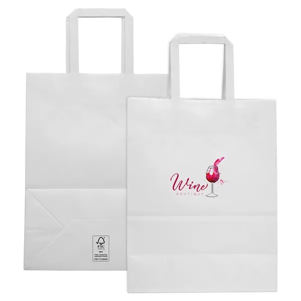 MEDIUM FSC PAPER BAG... from ASI 30208 A P Specialties / AP Specialties