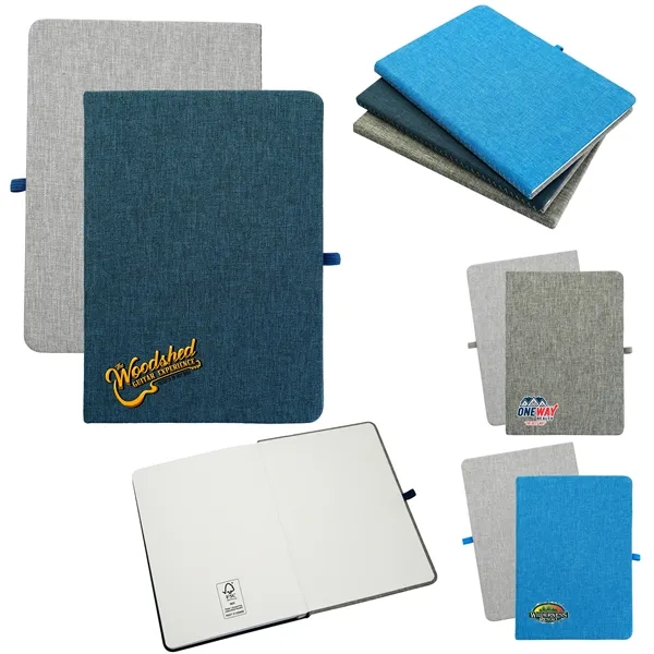 Recycled Two Tone Notebook... from ASI 30208 A P Specialties / AP Specialties